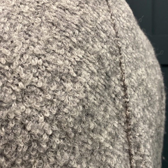 H&M Grey Wool Moto Crop Jacket - Picture 5 of 15